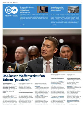 Cover of Deutsche Welle (German edition)