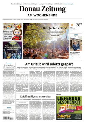 Cover of Donau Zeitung
