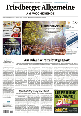 Cover of Friedberger Allgemeine