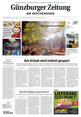 Cover of Guenzburger Zeitung