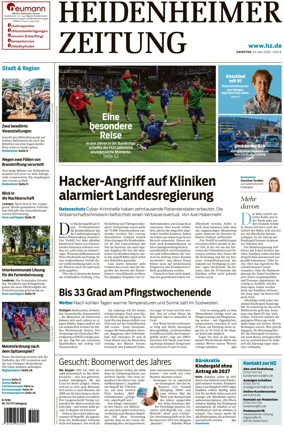Cover of Heidenheimer Zeitung