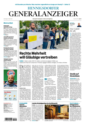 Cover of Hennigsdorfer Generalanzeiger