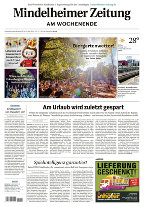 Cover of Mindelheimer Zeitung
