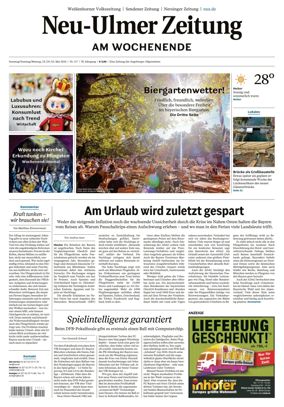 Cover of Neu-Ulmer Zeitung