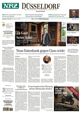Cover of Neue Rhein Zeitung (Dusseldorf)