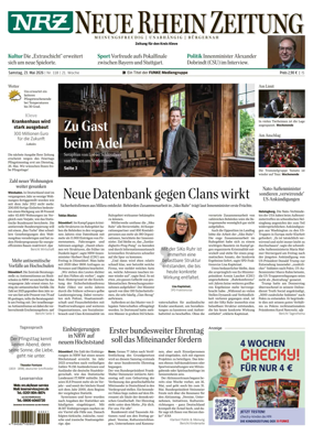 Cover of Neue Rhein Zeitung (Emmerich and Kleve)