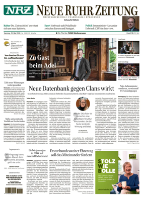 Cover of Neue Rhein Zeitung (Mulheim an der Ruhr)