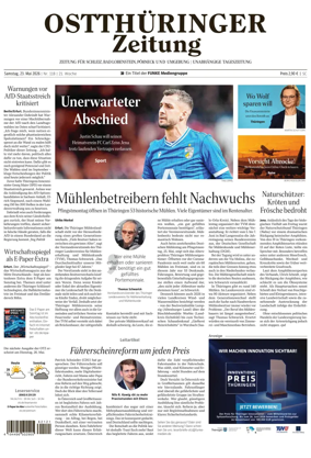 Cover of Ostthuringer Zeitung (Schleiz)