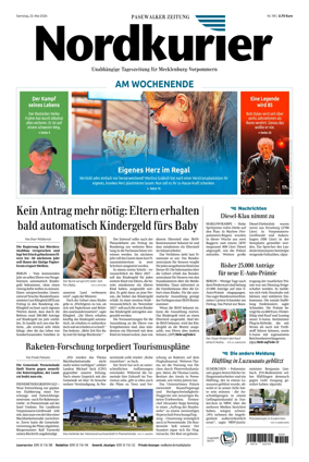 Cover of Pasewalker Zeitung