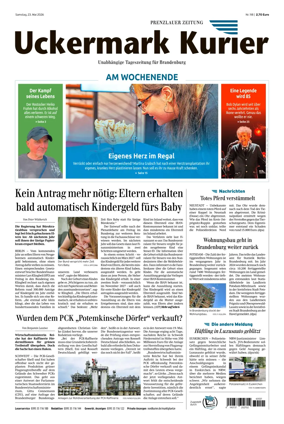 Cover of Prenzlauer Zeitung
