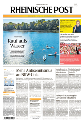 Cover of Rheinische Post Duesseldorf Meerbusch