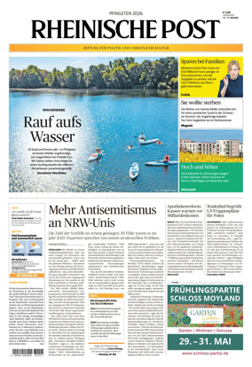 Cover of Rheinische Post - Wesel/Dinslaken