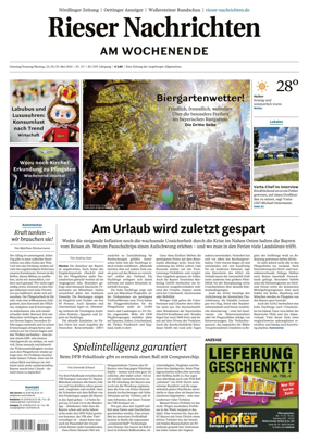 Cover of Rieser Nachrichten