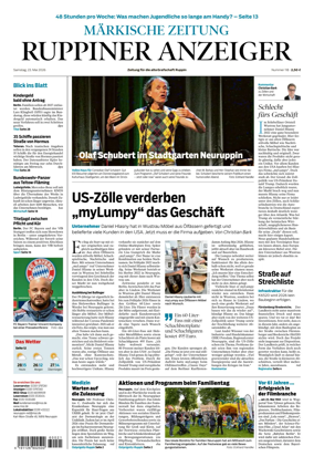 Cover of Ruppiner Anzeiger