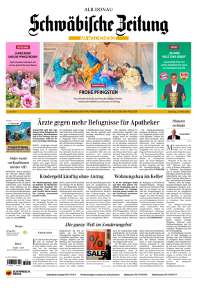 Cover of Schwabische Zeitung (Alb-Donau)