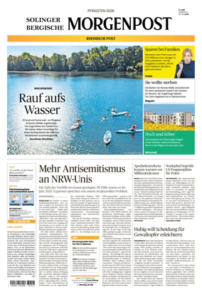 Cover of Solinger Bergische Morgenpost/Remscheid