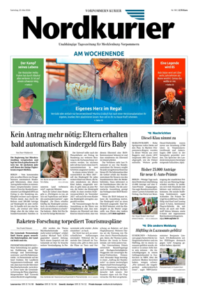 Cover of Vorpommern Kurier (Anklam)