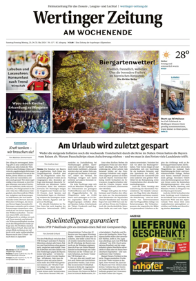 Cover of Wertinger Zeitung