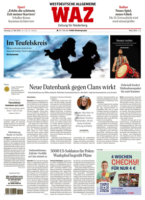 Cover of Westdeutsche Allgemeine Zeitung (Velbert)