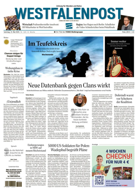 Cover of Westfalenpost (Menden)