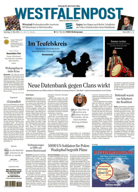 Cover of Westfalenpost (Olpe)