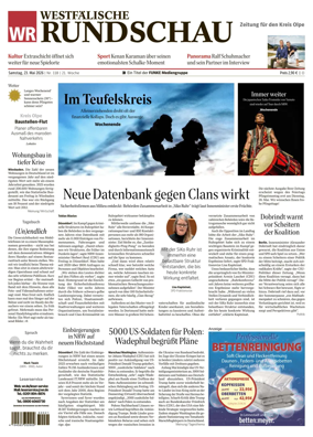Cover of Westfalische Rundschau (Olpe)