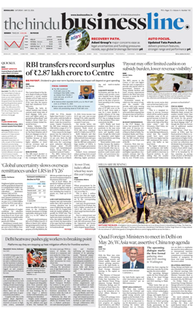 Cover of BusinessLine (Bangalore)
