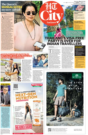 Cover of Hindustan Times (Lucknow) - Live
