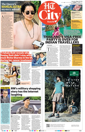 Cover of Hindustan Times (Ranchi) - Live