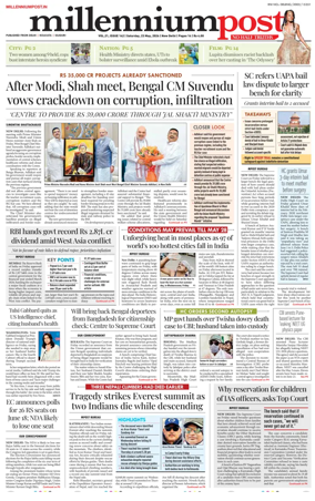 Cover of Millennium Post