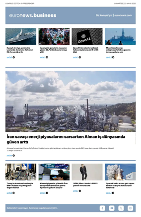 Cover of Euronews Business (Turkish) Compiled Editions