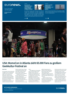 Cover of Euronews (German Edition)