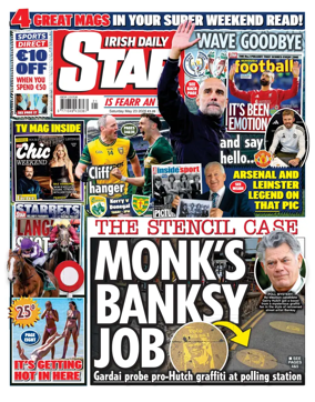Cover of Irish Daily Star