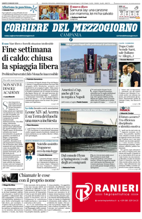 Cover of Corriere del Mezzogiorno (Campania)