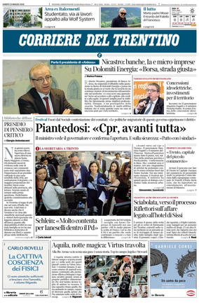 Cover of Corriere del Trentino