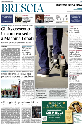 Cover of Corriere della Sera (Brescia)