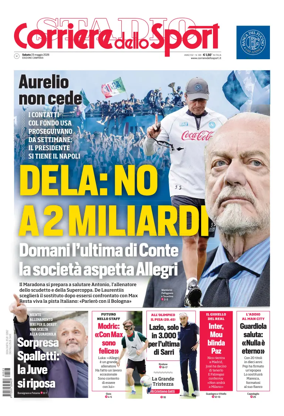 Cover of Corriere dello Sport (Campania)
