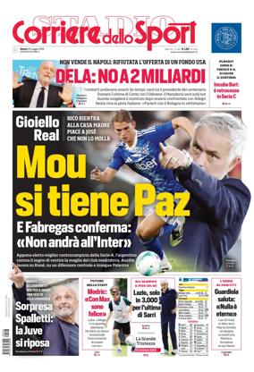 Cover of Corriere dello Sport (Nazionale)