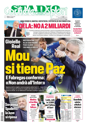 Cover of Corriere dello Sport Stadio (Nazionale)