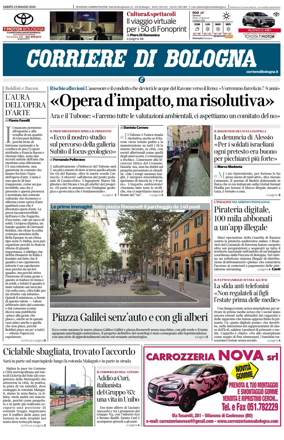 Cover of Corriere di Bologna