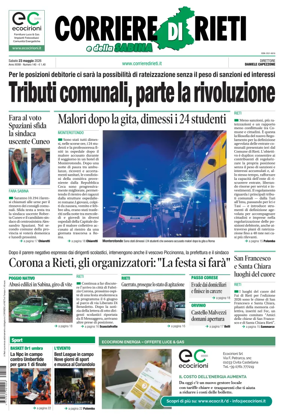 Cover of Corriere di Rieti