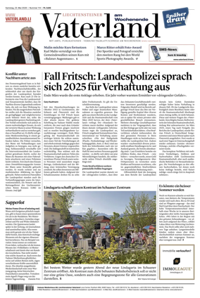 Cover of Liechtensteiner Vaterland