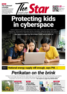 Cover of The Star Malaysia