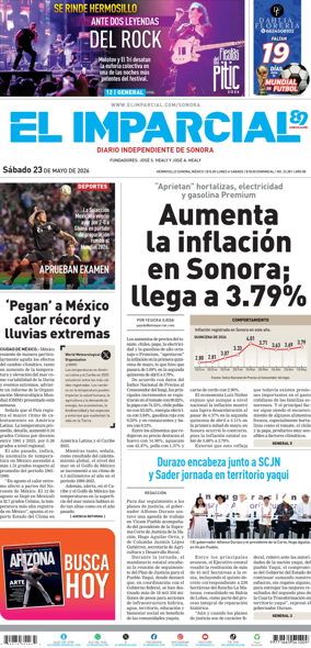 Cover of El Imparcial
