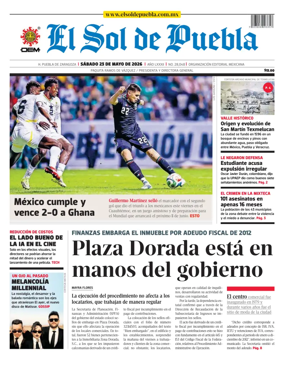 Cover of El Sol de Puebla