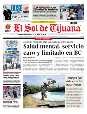 Cover of El Sol de Tijuana