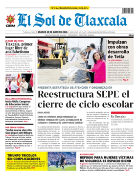 Cover of El Sol de Tlaxcala