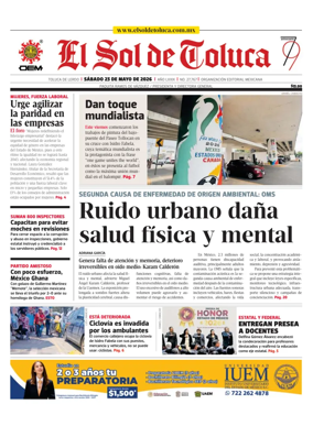 Cover of El Sol de Toluca