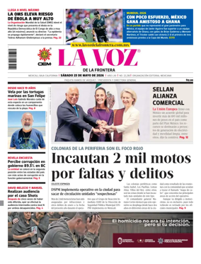 Cover of La Voz de la Frontera