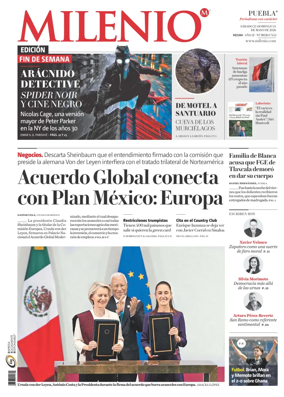 Cover of Milenio Puebla
